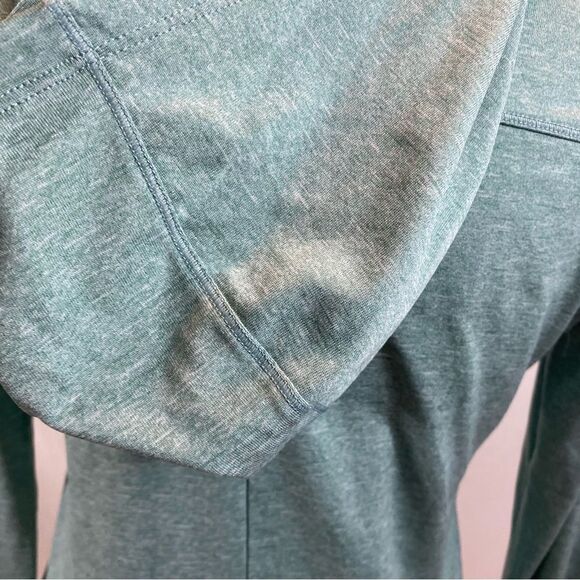 Ladies Columbia Mint Green Omni-Wick Hooded Long Sleeved Shirt XS - Picture 7 of 10